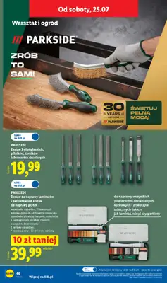Lidl - gazetka promocyjna Katalog od poniedziałku 20.07 do soboty 25.07 - strona 54