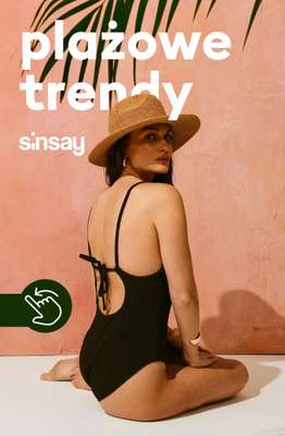 Sinsay - gazetka promocyjna Plażowe trendy! od czwartku 16.07 