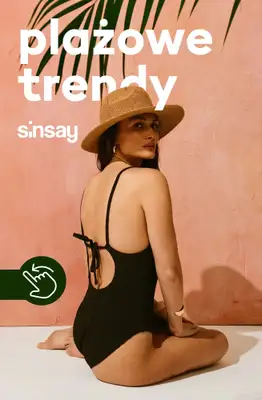 Sinsay - gazetka promocyjna Plażowe trendy! od czwartku 16.07 
