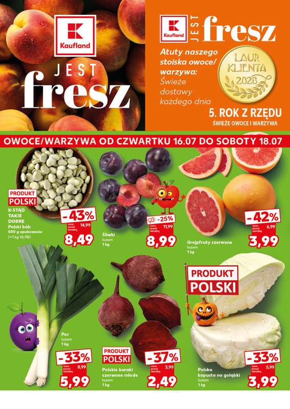 Kaufland - gazetka promocyjna Oferta Kaufland - SUPER SOBOTA od soboty 18.07 do soboty 18.07 - strona 6