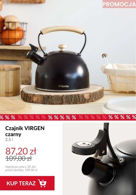 Homla - gazetka promocyjna -20% na wybrane produkty od czwartku 16.07  - strona 6