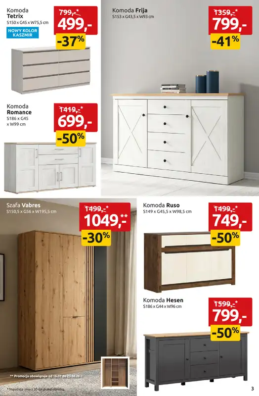 Black Red White - gazetka promocyjna NAJLEPSZE OKAZJE POD SŁOŃCEM DO-50% od czwartku 16.07 do niedzieli 02.08 - strona 3