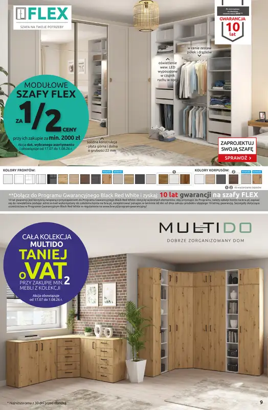 Black Red White - gazetka promocyjna NAJLEPSZE OKAZJE POD SŁOŃCEM DO-50% od czwartku 16.07 do niedzieli 02.08 - strona 9