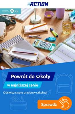 Action - gazetka promocyjna Powrót do szkoły w niskich cenach od piątku 17.07 do wtorku 21.07