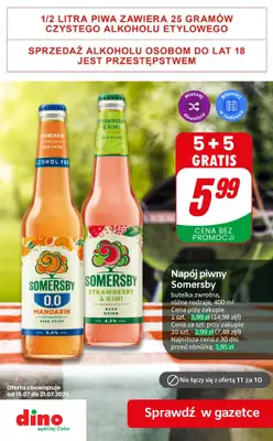Dino - gazetka promocyjna Super oferty na PIWO od piątku 17.07 do wtorku 21.07 - strona 3