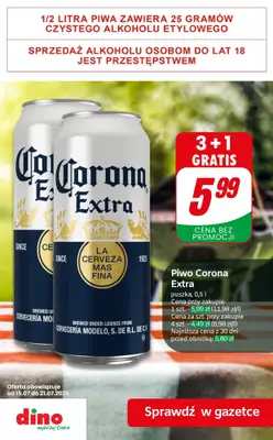 Dino - gazetka promocyjna Super oferty na PIWO od piątku 17.07 do wtorku 21.07 - strona 6