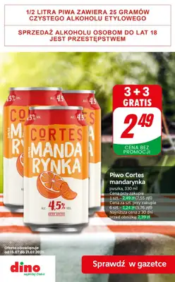 Dino - gazetka promocyjna Super oferty na PIWO od piątku 17.07 do wtorku 21.07 - strona 9
