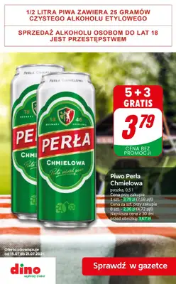 Dino - gazetka promocyjna Super oferty na PIWO od piątku 17.07 do wtorku 21.07 - strona 10