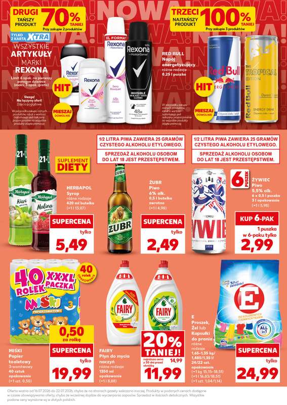 Kaufland - gazetka promocyjna Mocny Start od poniedziałku 20.07 do środy 22.07 - strona 9