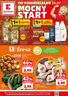 Kaufland - gazetka promocyjna Mocny Start od poniedziałku 20.07 do środy 22.07