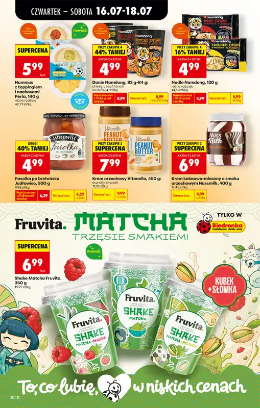 Biedronka - gazetka promocyjna Od czwartku, Z ladą tradycyjną od czwartku 16.07 do środy 22.07 - strona 42