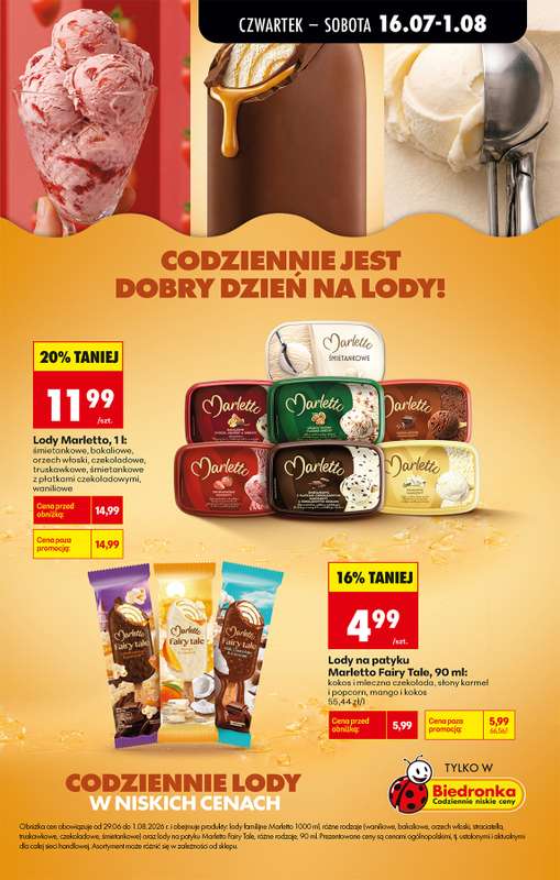 Biedronka - gazetka promocyjna Od czwartku, Z ladą tradycyjną od czwartku 16.07 do środy 22.07 - strona 21