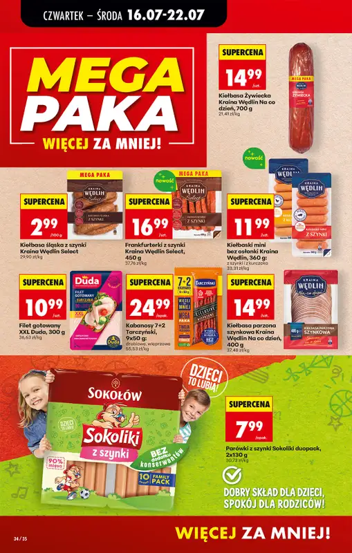 Biedronka - gazetka promocyjna Od czwartku, Z ladą tradycyjną od czwartku 16.07 do środy 22.07 - strona 48