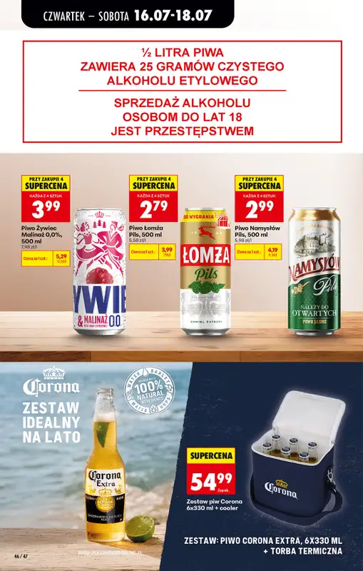 Biedronka - gazetka promocyjna Od czwartku od czwartku 16.07 do środy 22.07 - strona 64