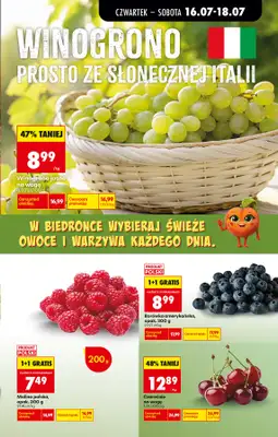 Biedronka - gazetka promocyjna Od czwartku od czwartku 16.07 do środy 22.07 - strona 23