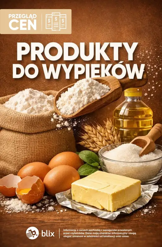 Biedronka - gazetka promocyjna Produkty do wypieków - przegląd cen  