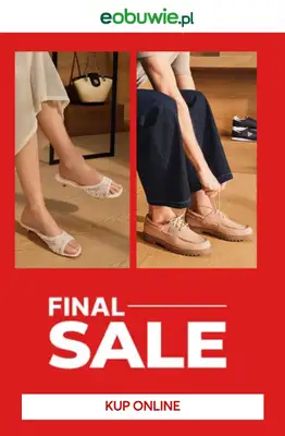 eobuwie.pl - gazetka promocyjna Final SALE od czwartku 16.07 