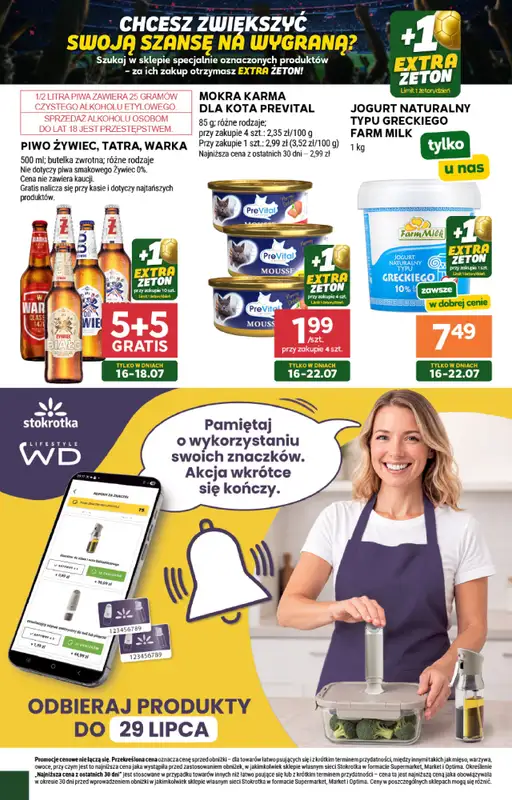 Stokrotka - gazetka promocyjna Hity na start od poniedziałku 20.07 do środy 22.07 - strona 6