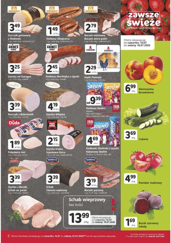 Marketvita - gazetka promocyjna Gazetka  do soboty 25.07 - strona 2
