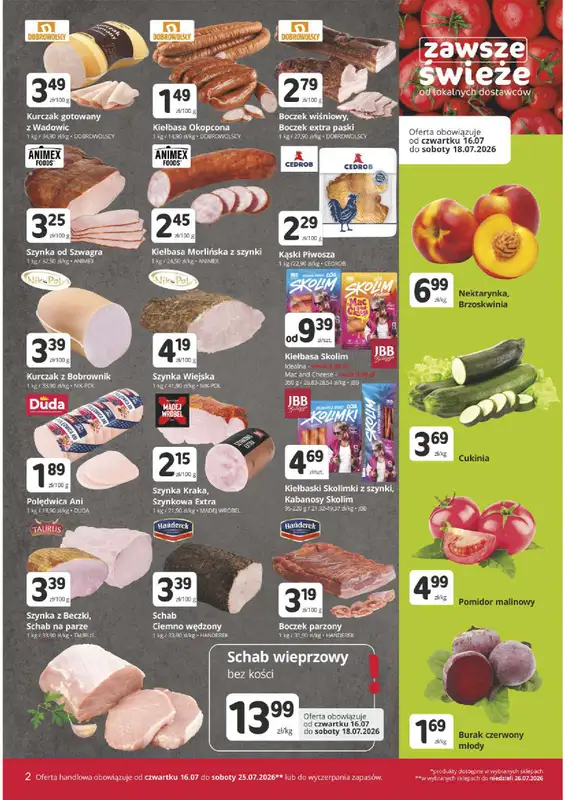 Marketvita - gazetka promocyjna Gazetka  do soboty 25.07 - strona 2