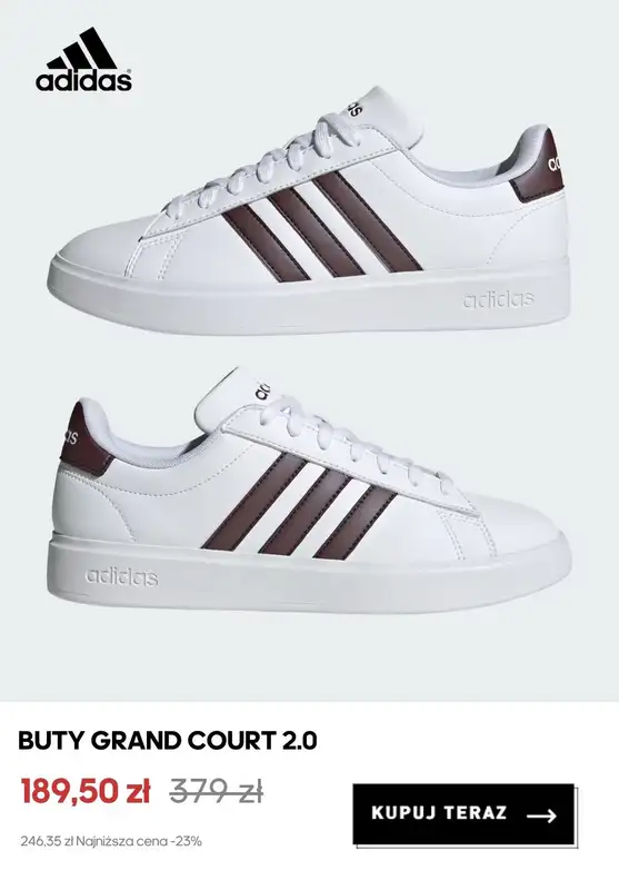 Adidas - gazetka promocyjna Do -30% na sneakersy damskie od czwartku 16.07 do poniedziałku 20.07 - strona 4