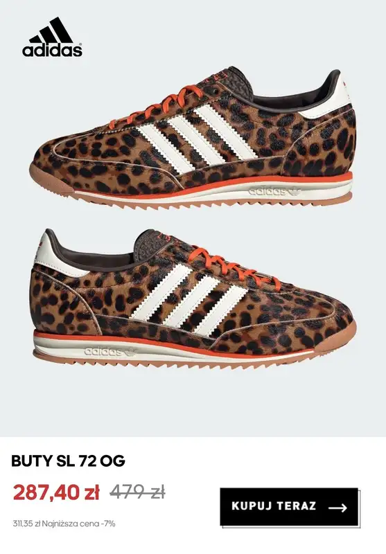 Adidas - gazetka promocyjna Do -30% na sneakersy damskie od czwartku 16.07 do poniedziałku 20.07 - strona 9