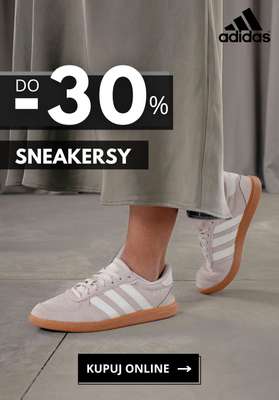 Adidas - gazetka promocyjna Do -30% na sneakersy damskie od czwartku 16.07 do poniedziałku 20.07
