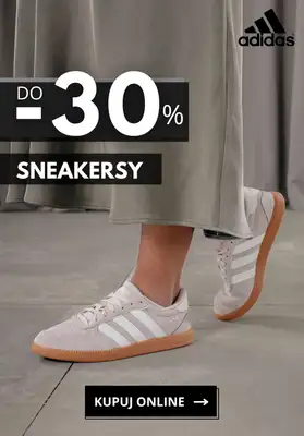 Adidas - gazetka promocyjna Do -30% na sneakersy damskie od czwartku 16.07 do poniedziałku 20.07
