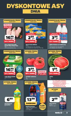 Netto - gazetka promocyjna Gazetka Spożywcza od poniedziałku 20.07 do soboty 25.07 - strona 3