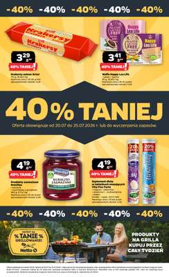 Netto - gazetka promocyjna Gazetka Spożywcza od poniedziałku 20.07 do soboty 25.07 - strona 32