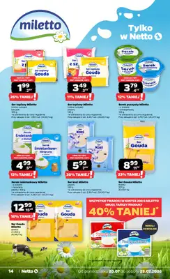 Netto - gazetka promocyjna Gazetka Spożywcza od poniedziałku 20.07 do soboty 25.07 - strona 14