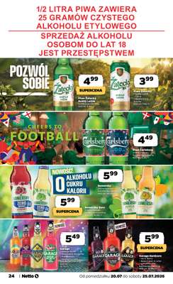 Netto - gazetka promocyjna Gazetka Spożywcza od poniedziałku 20.07 do soboty 25.07 - strona 24