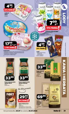 Netto - gazetka promocyjna Gazetka Spożywcza od poniedziałku 20.07 do soboty 25.07 - strona 21
