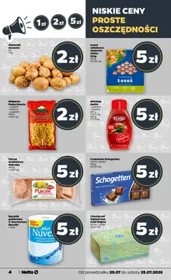 Netto - gazetka promocyjna Gazetka Spożywcza od poniedziałku 20.07 do soboty 25.07 - strona 4