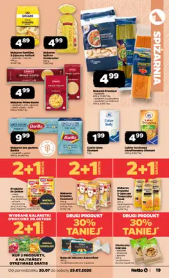Netto - gazetka promocyjna Gazetka Spożywcza od poniedziałku 20.07 do soboty 25.07 - strona 19