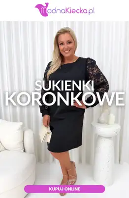 Modna Kiecka - gazetka promocyjna Sukienki koronkowe od czwartku 16.07 