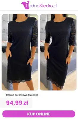 Modna Kiecka - gazetka promocyjna Sukienki koronkowe od czwartku 16.07  - strona 4