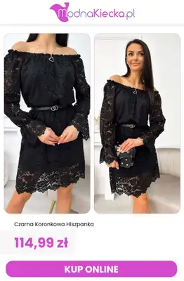 Modna Kiecka - gazetka promocyjna Sukienki koronkowe od czwartku 16.07  - strona 2