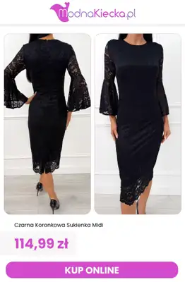 Modna Kiecka - gazetka promocyjna Sukienki koronkowe od czwartku 16.07  - strona 6