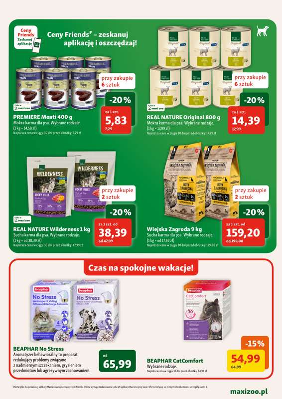 MAXI ZOO - gazetka promocyjna Gazetka  do środy 05.08 - strona 4