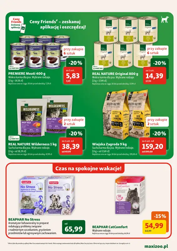 MAXI ZOO - gazetka promocyjna Gazetka  do środy 05.08 - strona 4