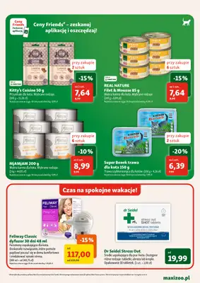 MAXI ZOO - gazetka promocyjna Gazetka  do środy 05.08 - strona 5