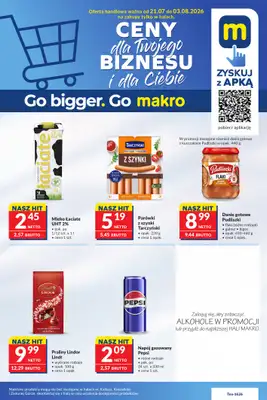 Makro - gazetka promocyjna Mega oferty dla Twojego sklepu od wtorku 21.07 do poniedziałku 03.08