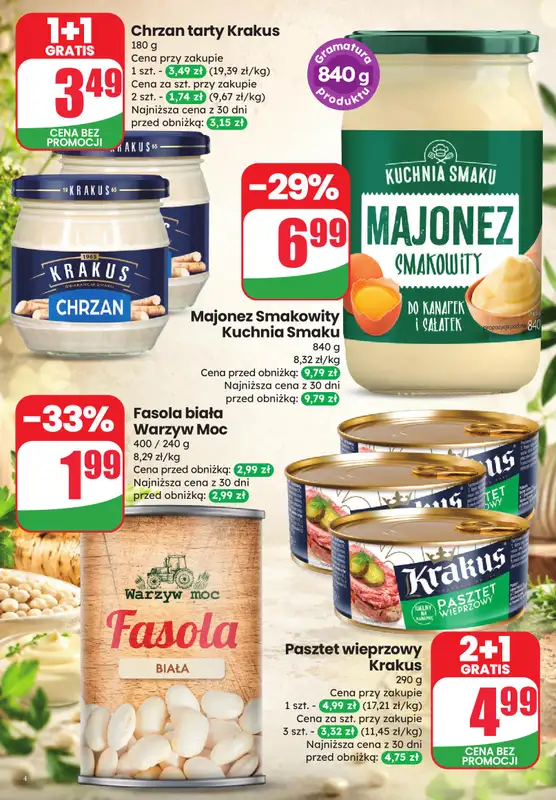 Dino - gazetka promocyjna Weekendowe okazje od piątku 17.07 do soboty 18.07 - strona 4