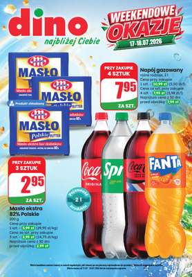 Dino - gazetka promocyjna Weekendowe okazje od piątku 17.07 do soboty 18.07