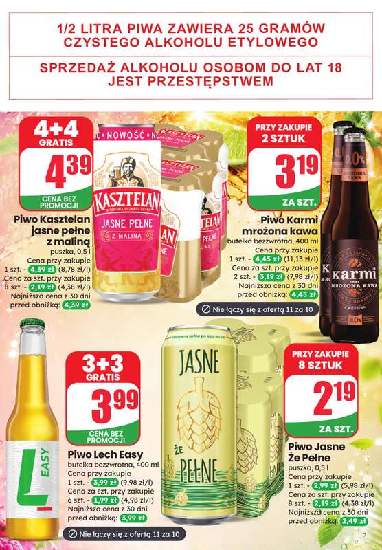 Dino - gazetka promocyjna Weekendowe okazje od piątku 17.07 do soboty 18.07 - strona 7