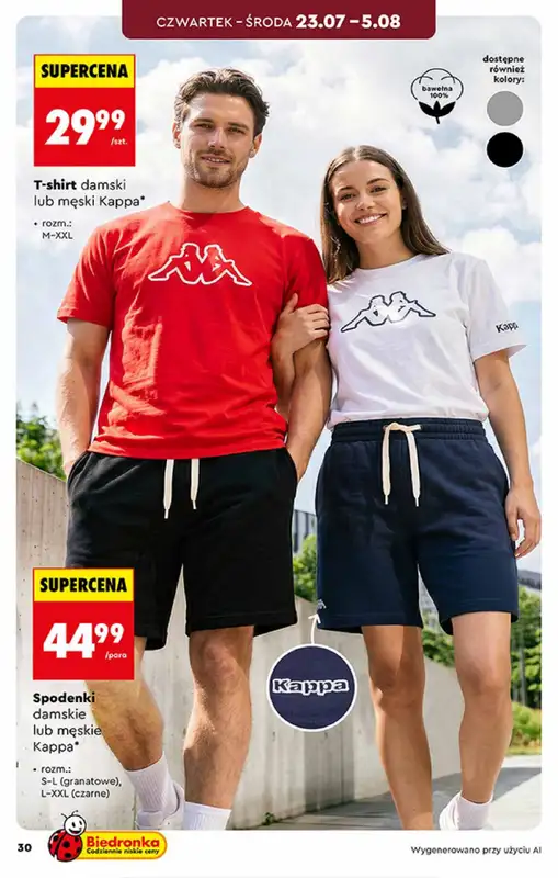 Biedronka - gazetka promocyjna Hity i inspiracje, od 20.07 od poniedziałku 20.07 do środy 05.08 - strona 30