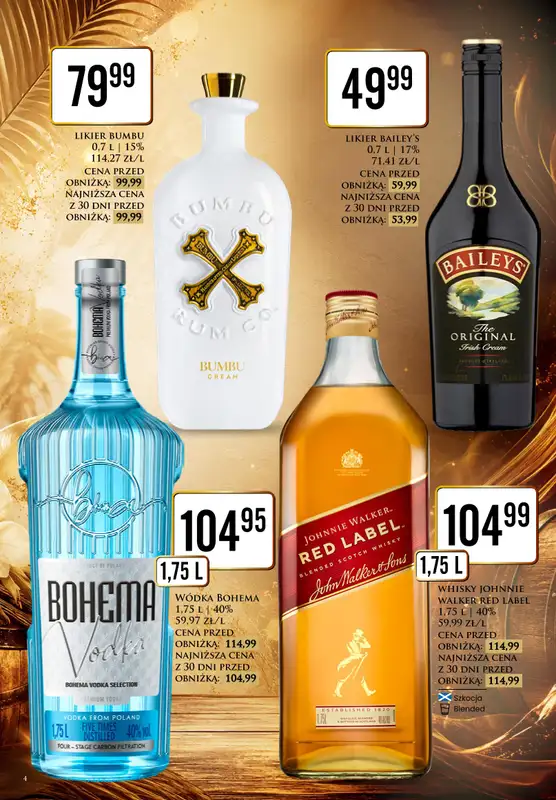 Dino - gazetka promocyjna Oferta alkoholowa od piątku 17.07 do soboty 18.07 - strona 4