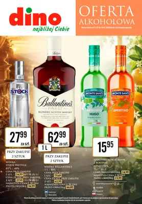 Dino - gazetka promocyjna Oferta alkoholowa od piątku 17.07 do soboty 18.07