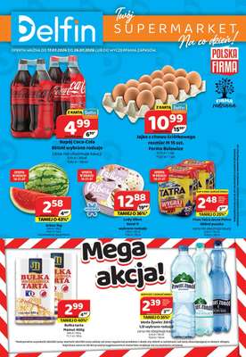 Delfin - gazetka promocyjna Gazetka od piątku 17.07 do niedzieli 26.07